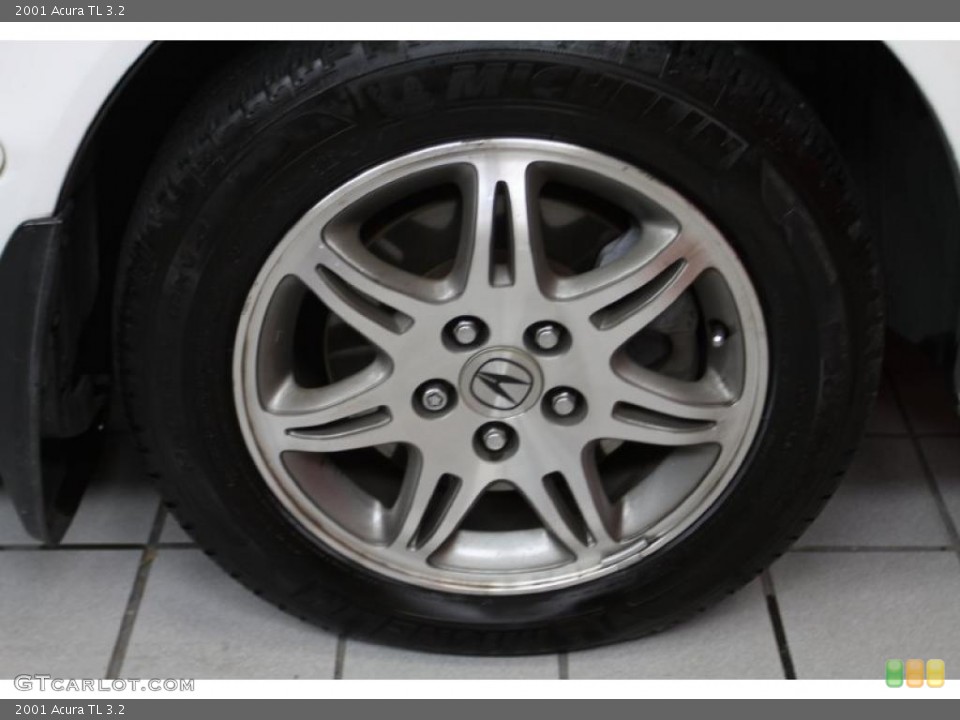 2001 Acura TL 3.2 Wheel and Tire Photo #41445799