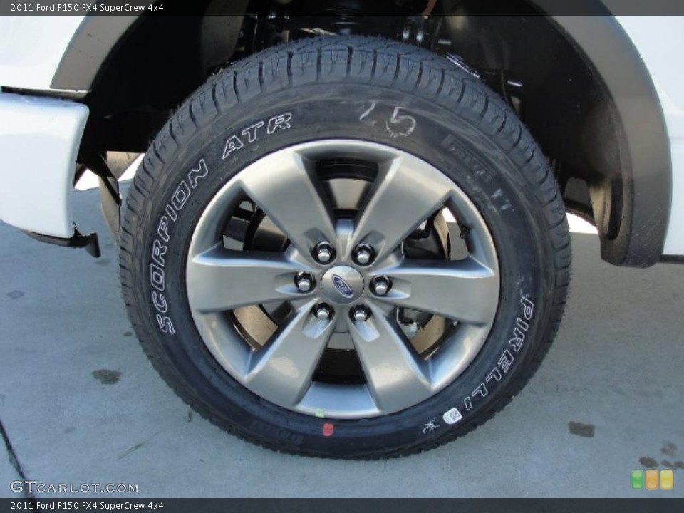 2011 Ford F150 FX4 SuperCrew 4x4 Wheel and Tire Photo #41449471