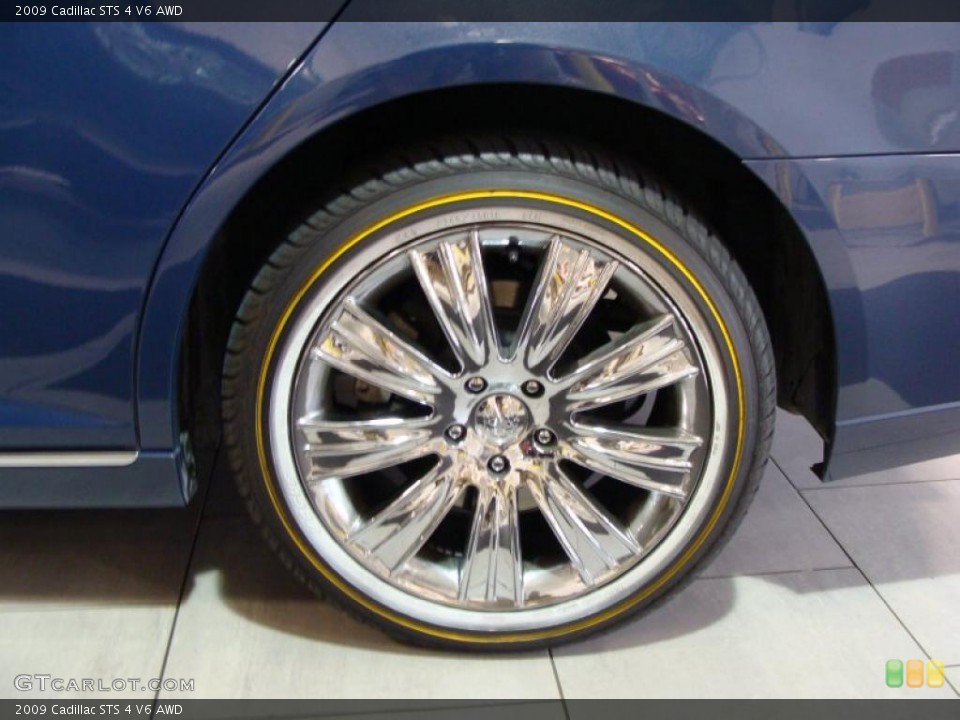 2009 Cadillac STS Custom Wheel and Tire Photo #41449803