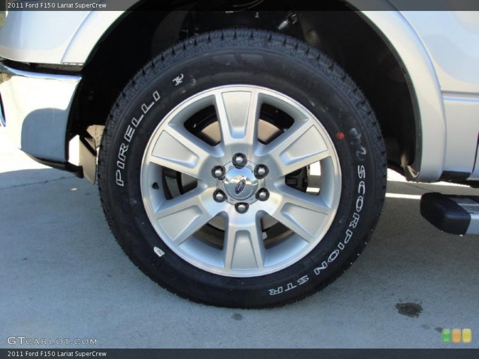 2011 Ford F150 Lariat SuperCrew Wheel and Tire Photo #41449991