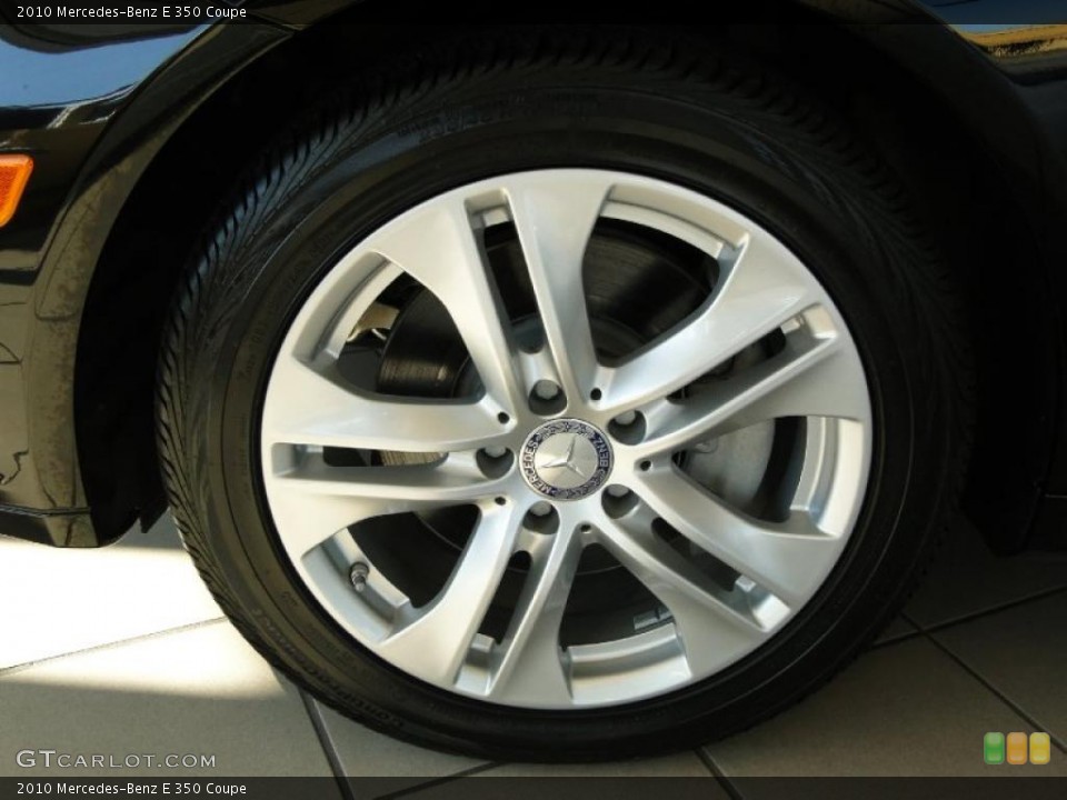 2010 Mercedes-Benz E 350 Coupe Wheel and Tire Photo #41451131