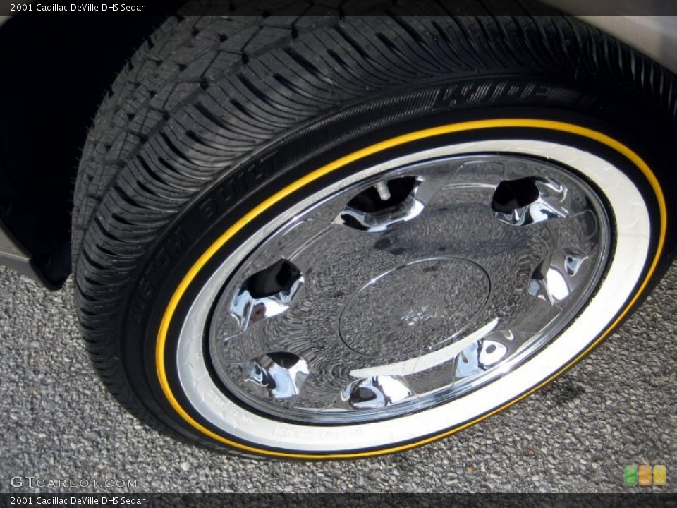 2001 Cadillac DeVille Custom Wheel and Tire Photo #41452491