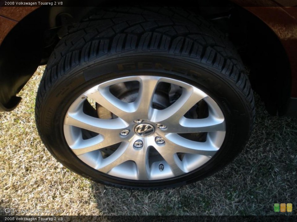 2008 Volkswagen Touareg 2 V8 Wheel and Tire Photo #41455767