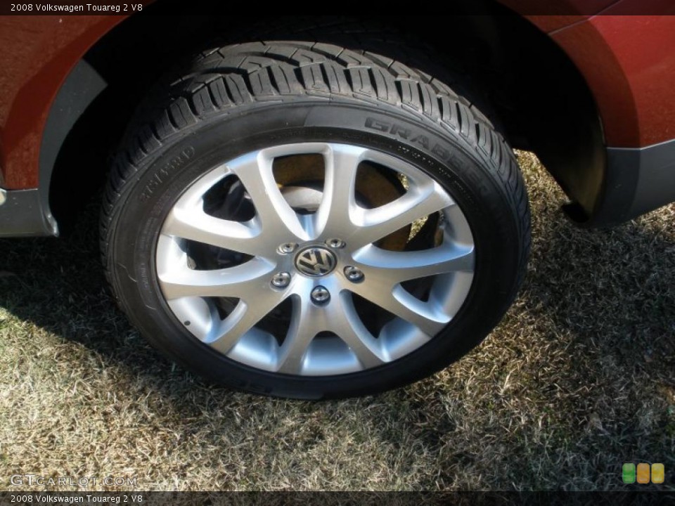 2008 Volkswagen Touareg 2 V8 Wheel and Tire Photo #41455779