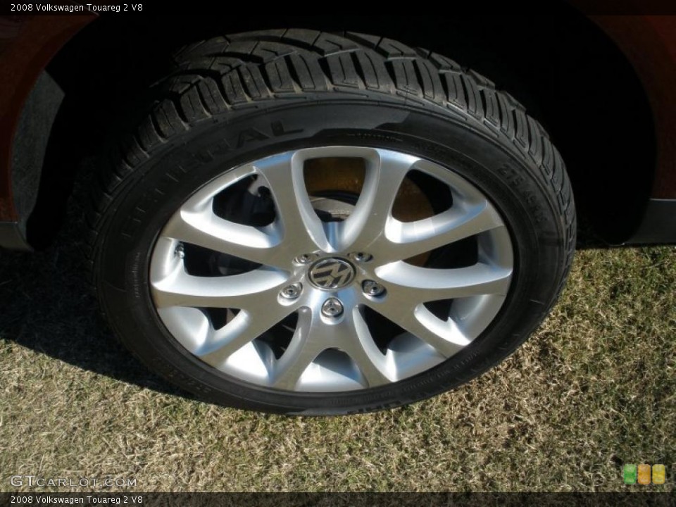 2008 Volkswagen Touareg 2 V8 Wheel and Tire Photo #41455795