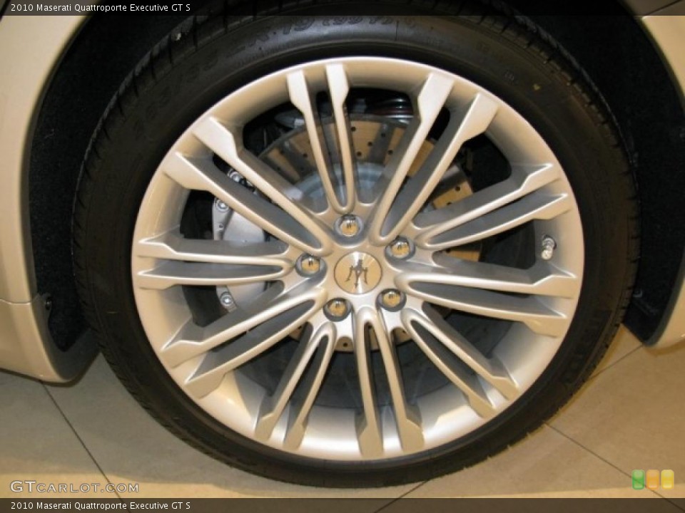 2010 Maserati Quattroporte Executive GT S Wheel and Tire Photo #41462750