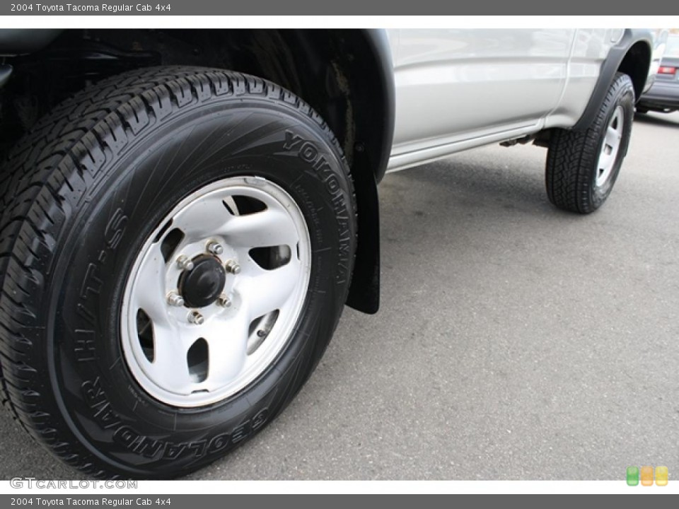2004 Toyota Tacoma Regular Cab 4x4 Wheel and Tire Photo #41468939