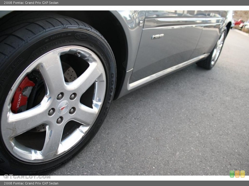 2008 Pontiac Grand Prix GXP Sedan Wheel and Tire Photo #41470455