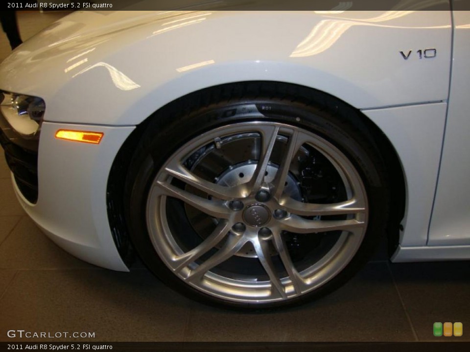 2011 Audi R8 Spyder 5.2 FSI quattro Wheel and Tire Photo #41470851