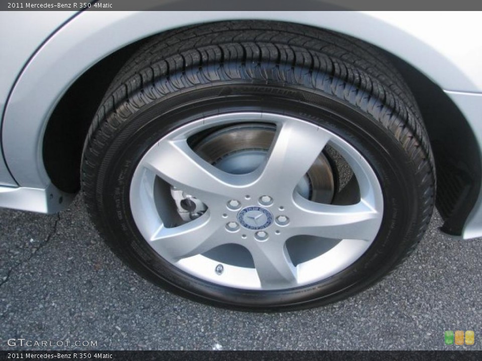 2011 Mercedes-Benz R 350 4Matic Wheel and Tire Photo #41471363