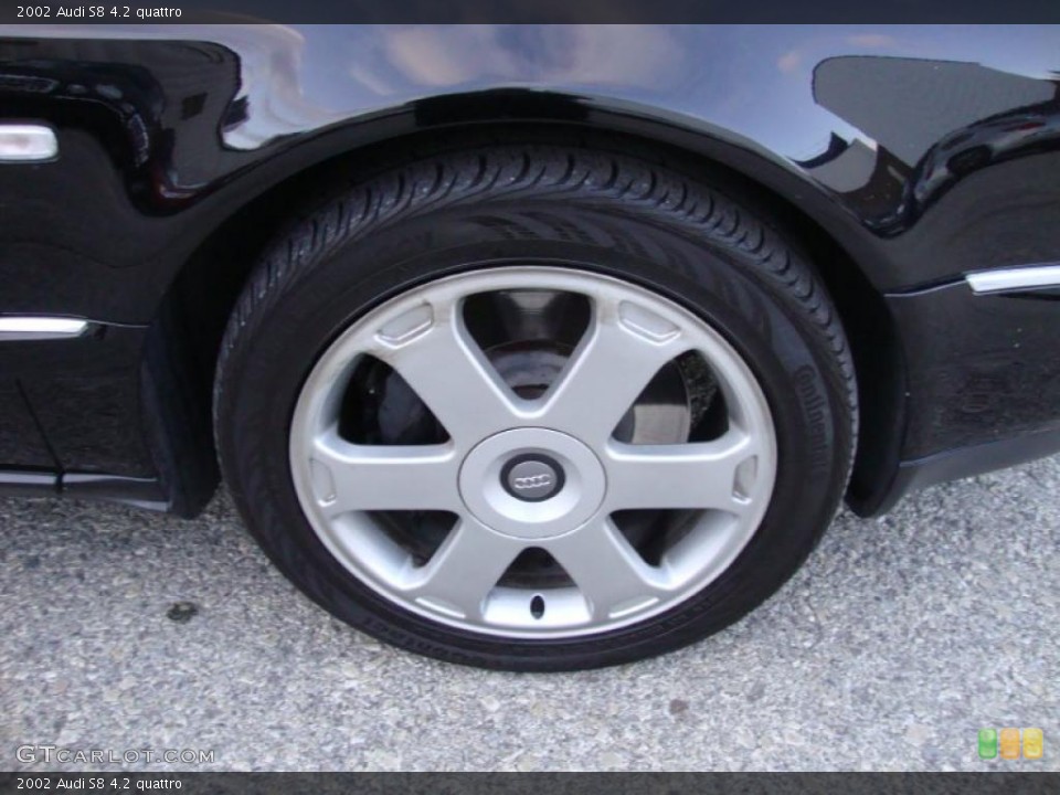 2002 Audi S8 4.2 quattro Wheel and Tire Photo #41471675