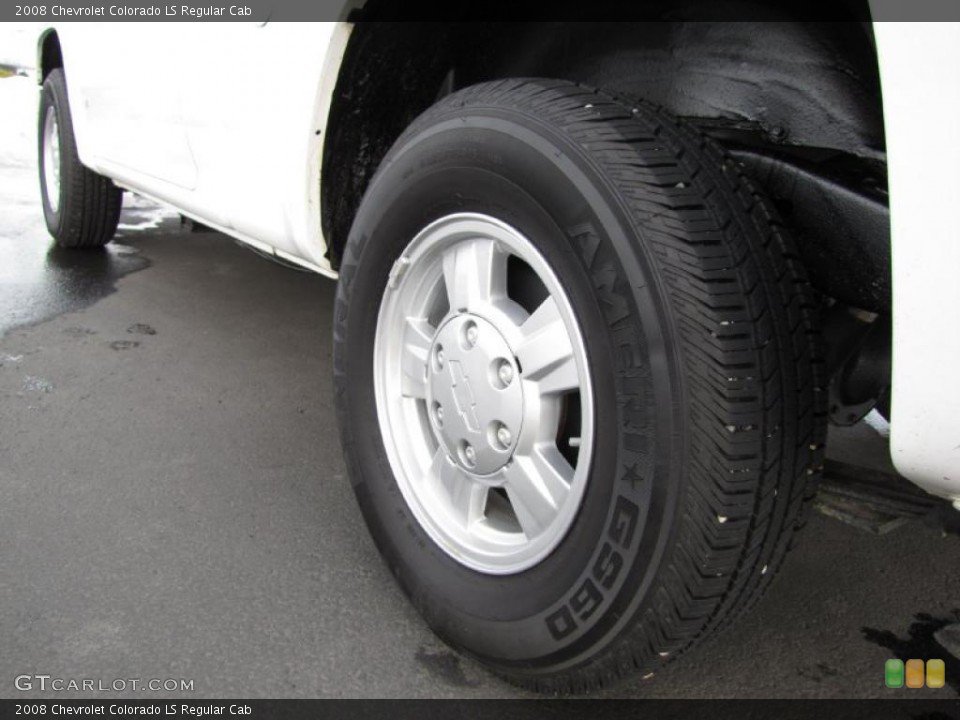 2008 Chevrolet Colorado LS Regular Cab Wheel and Tire Photo #41475575