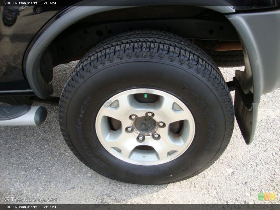 2000 Nissan Xterra SE V6 4x4 Wheel and Tire Photo #41475891
