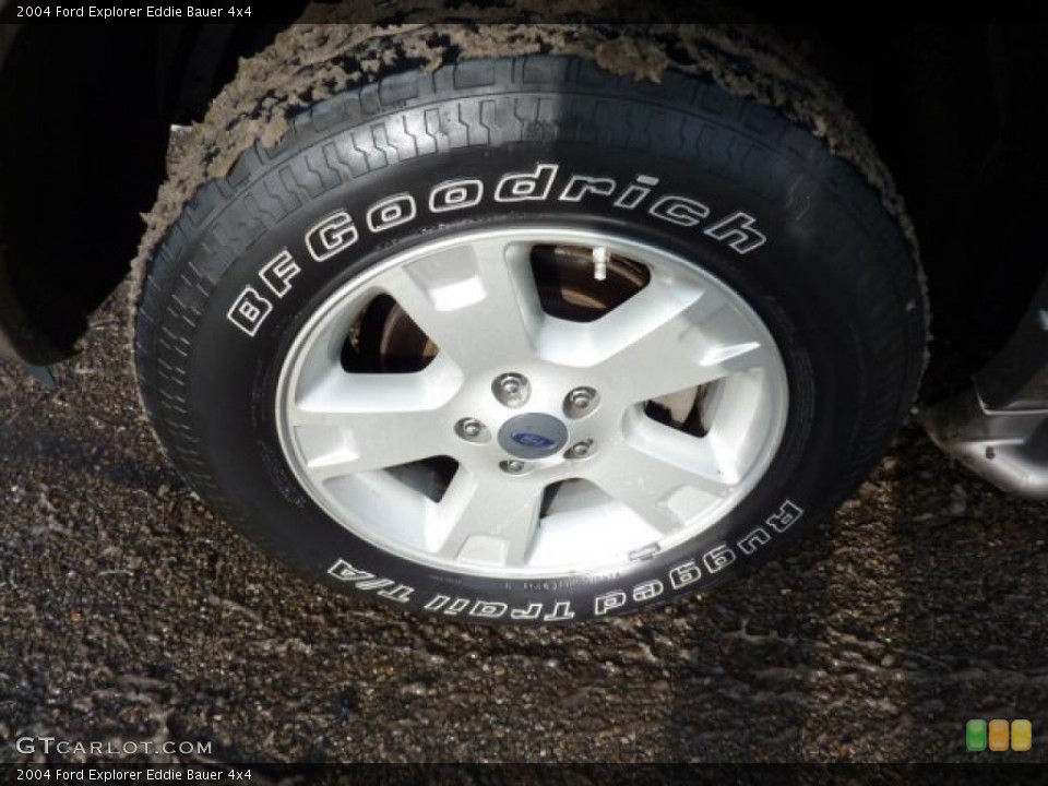 2004 Ford Explorer Eddie Bauer 4x4 Wheel and Tire Photo #41479023