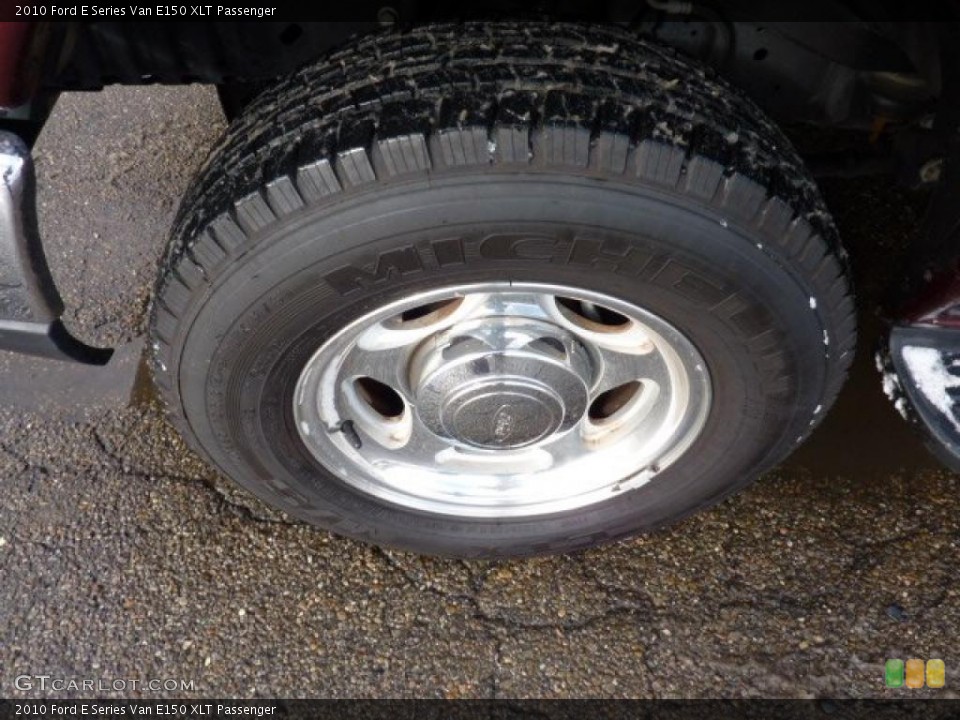 2010 Ford E Series Van E150 XLT Passenger Wheel and Tire Photo #41479291
