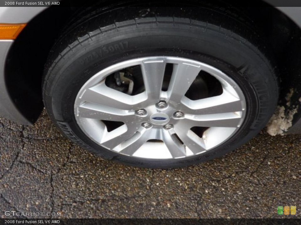 2008 Ford Fusion SEL V6 AWD Wheel and Tire Photo #41479927