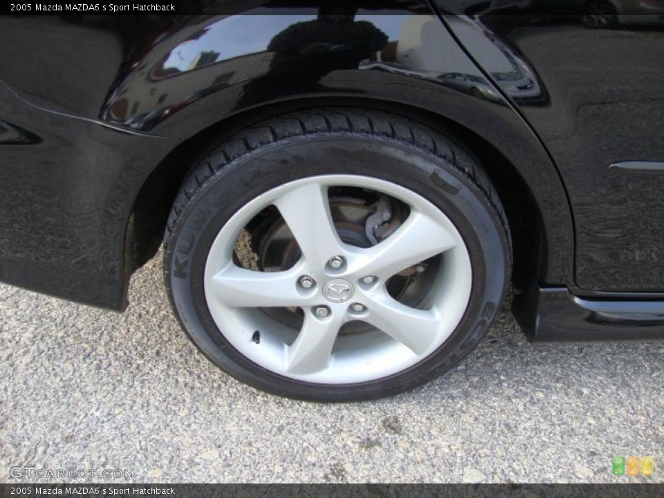 2005 Mazda MAZDA6 s Sport Hatchback Wheel and Tire Photo #41480267