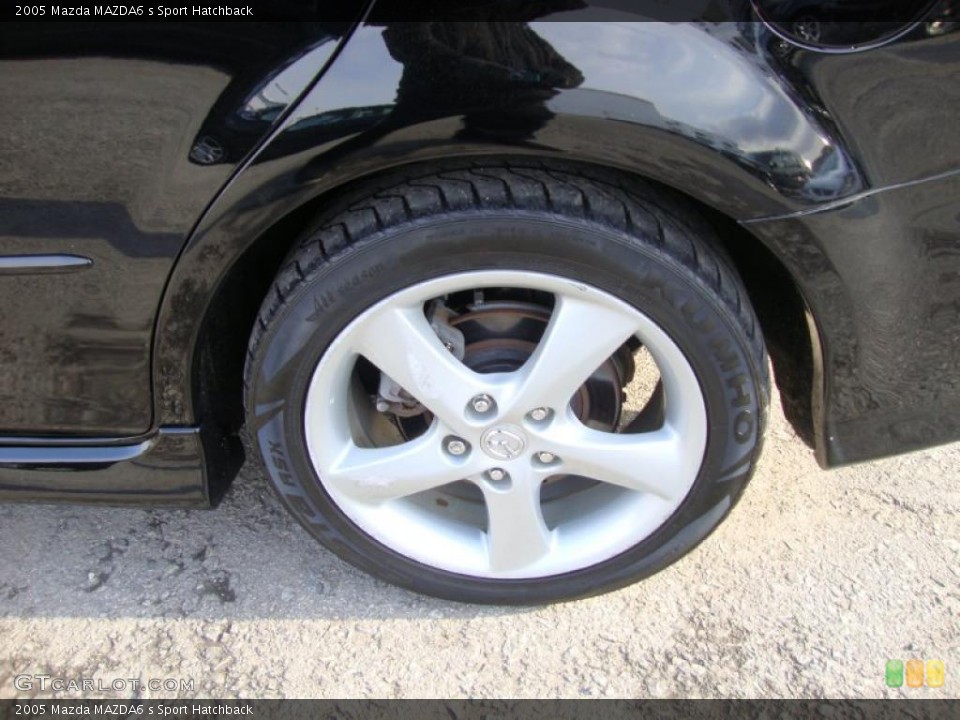 2005 Mazda MAZDA6 s Sport Hatchback Wheel and Tire Photo #41480411