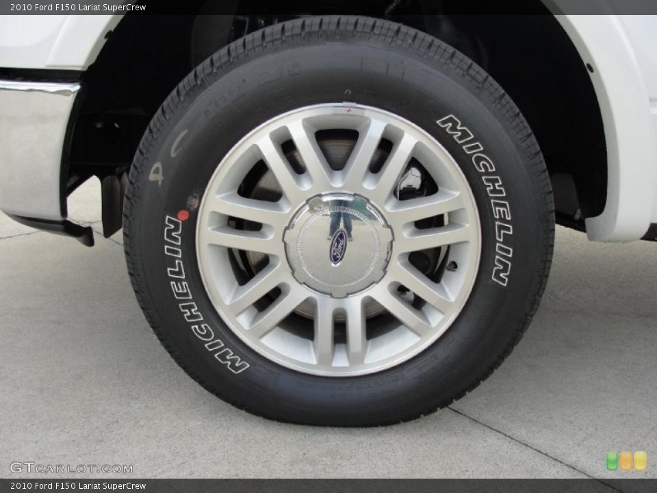2010 Ford F150 Lariat SuperCrew Wheel and Tire Photo #41482539