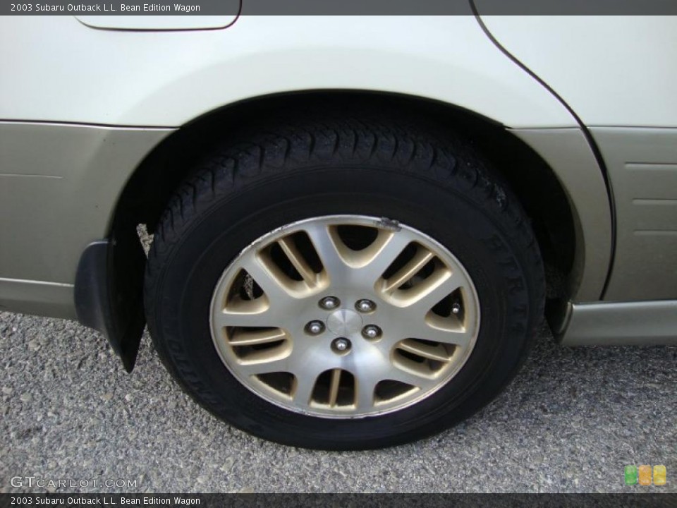 2003 Subaru Outback L.L. Bean Edition Wagon Wheel and Tire Photo #41483663