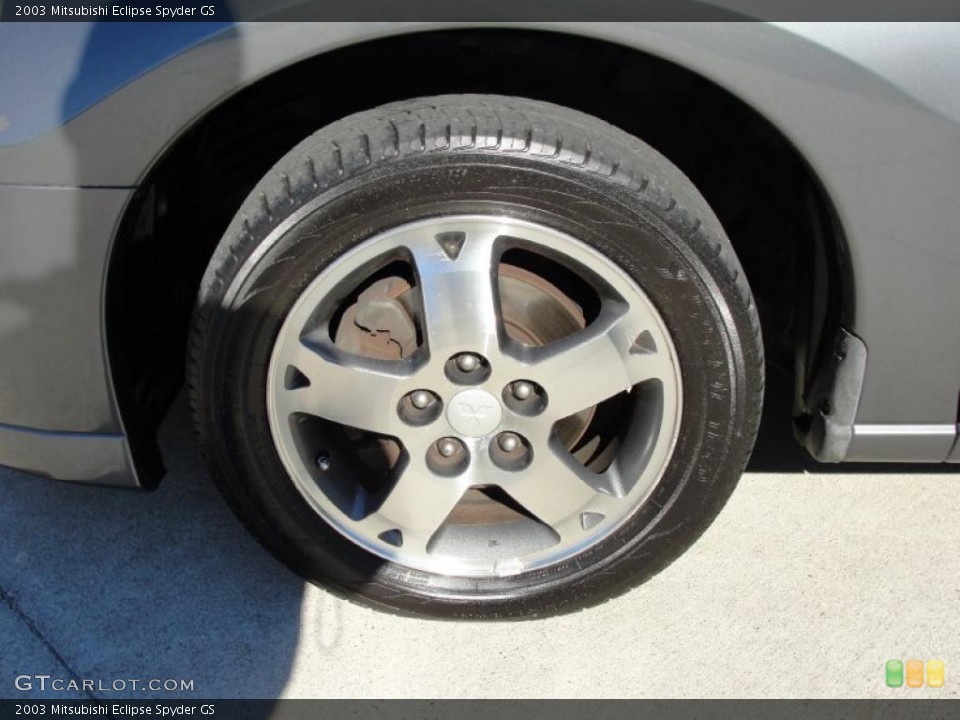 2003 Mitsubishi Eclipse Spyder GS Wheel and Tire Photo #41486199