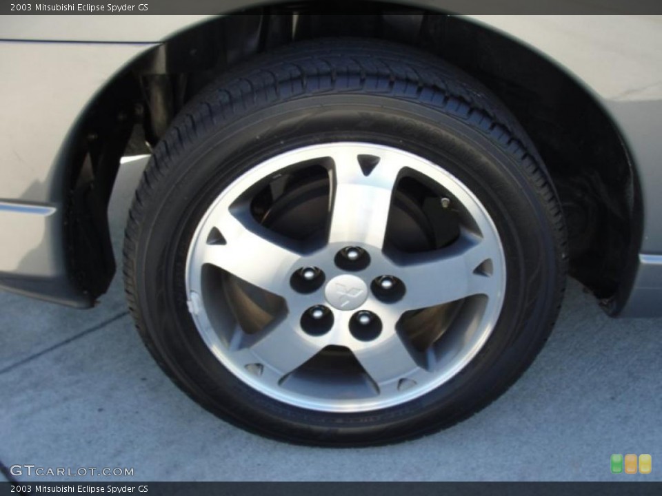 2003 Mitsubishi Eclipse Spyder GS Wheel and Tire Photo #41486231