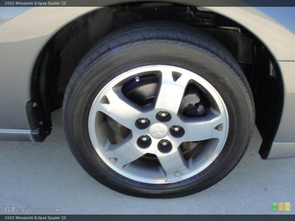 2003 Mitsubishi Eclipse Spyder GS Wheel and Tire Photo #41486239