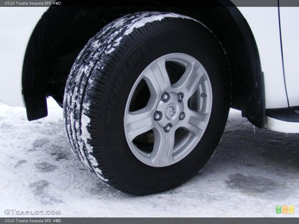 2010 Toyota Sequoia SR5 4WD Wheel and Tire Photo #41487515