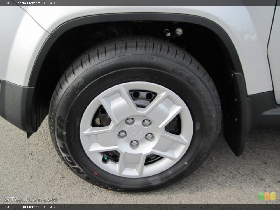 2011 Honda Element EX 4WD Wheel and Tire Photo #41490787