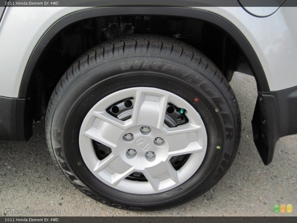 2011 Honda Element EX 4WD Wheel and Tire Photo #41490811