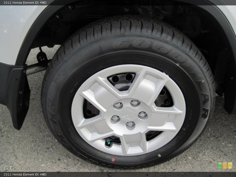 2011 Honda Element EX 4WD Wheel and Tire Photo #41490827