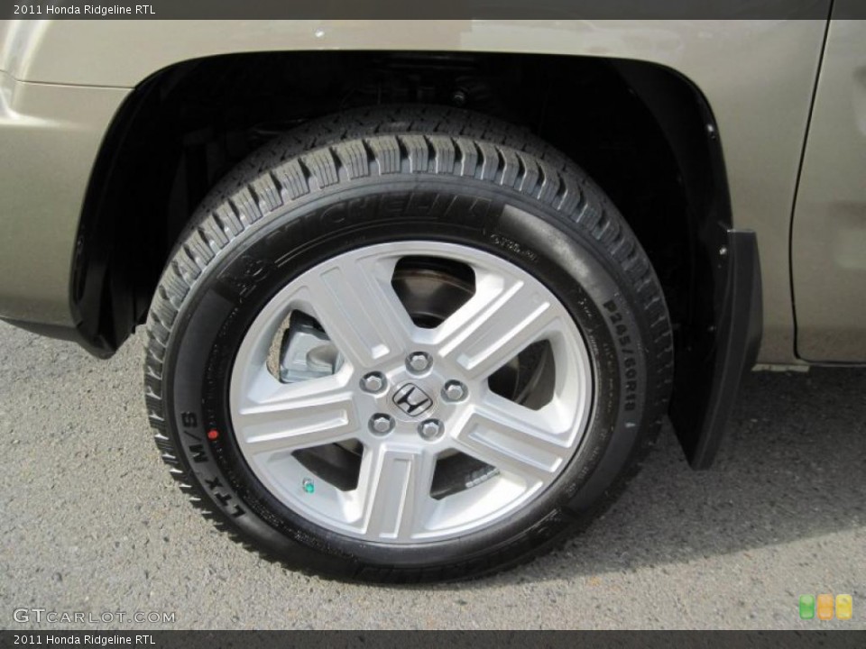 2011 Honda Ridgeline RTL Wheel and Tire Photo #41491083