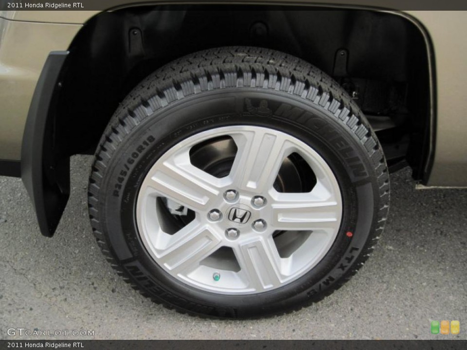 2011 Honda Ridgeline RTL Wheel and Tire Photo #41491115