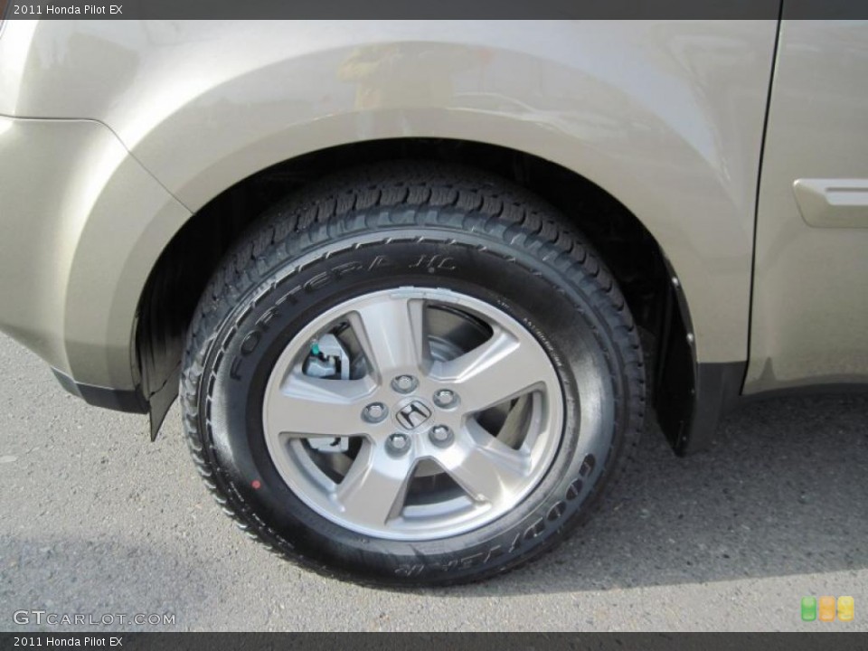 2011 Honda Pilot EX Wheel and Tire Photo #41491623