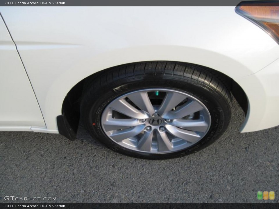 2011 Honda Accord EX-L V6 Sedan Wheel and Tire Photo #41491947