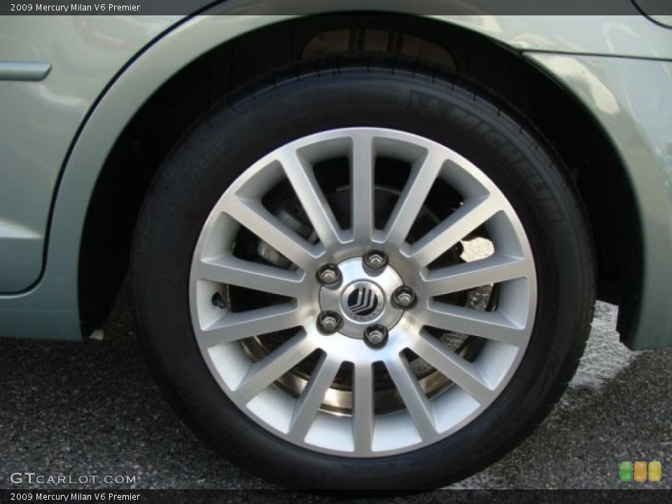 2009 Mercury Milan V6 Premier Wheel and Tire Photo #41493839