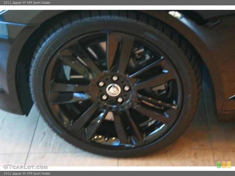 2011 Jaguar XF XFR Sport Sedan Wheel and Tire Photo #41496167