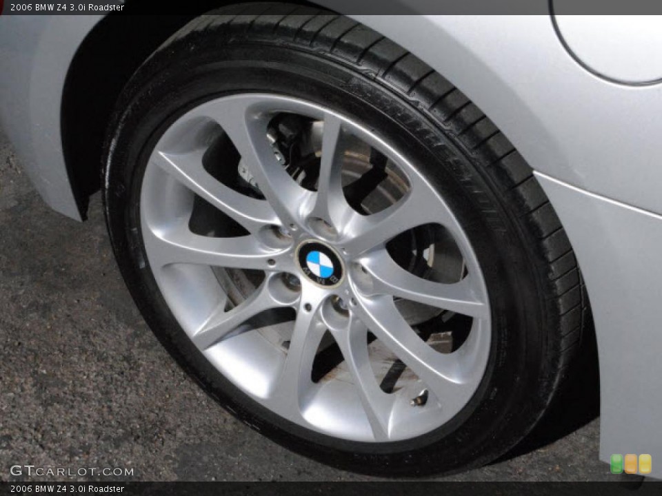 2006 BMW Z4 3.0i Roadster Wheel and Tire Photo #41496528