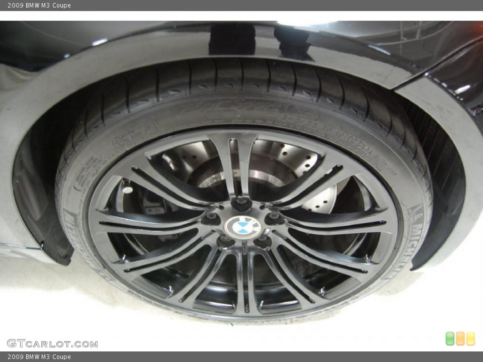 2009 BMW M3 Coupe Wheel and Tire Photo #41499618