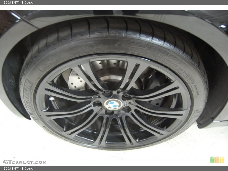 2009 BMW M3 Coupe Wheel and Tire Photo #41499706