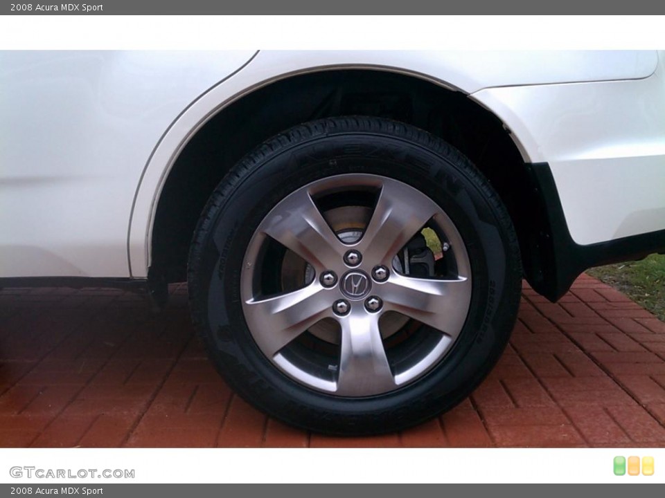 2008 Acura MDX Sport Wheel and Tire Photo #41499810