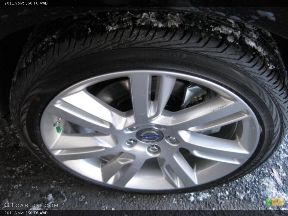 2011 Volvo S60 T6 AWD Wheel and Tire Photo #41501426