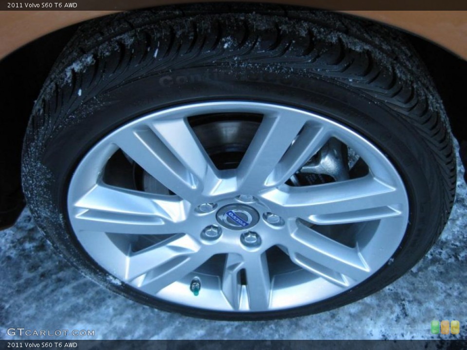 2011 Volvo S60 T6 AWD Wheel and Tire Photo #41501906