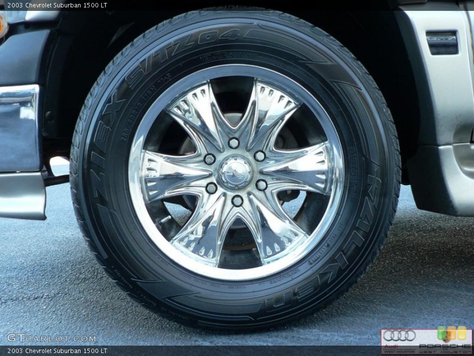 2003 Chevrolet Suburban Custom Wheel and Tire Photo #41501946