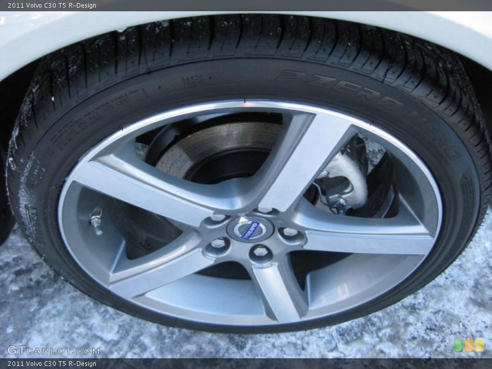 2011 Volvo C30 T5 R-Design Wheel and Tire Photo #41502702