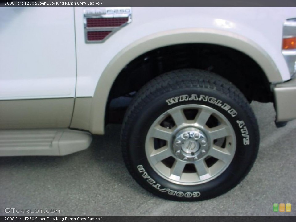 2008 Ford F250 Super Duty King Ranch Crew Cab 4x4 Wheel and Tire Photo #41506667