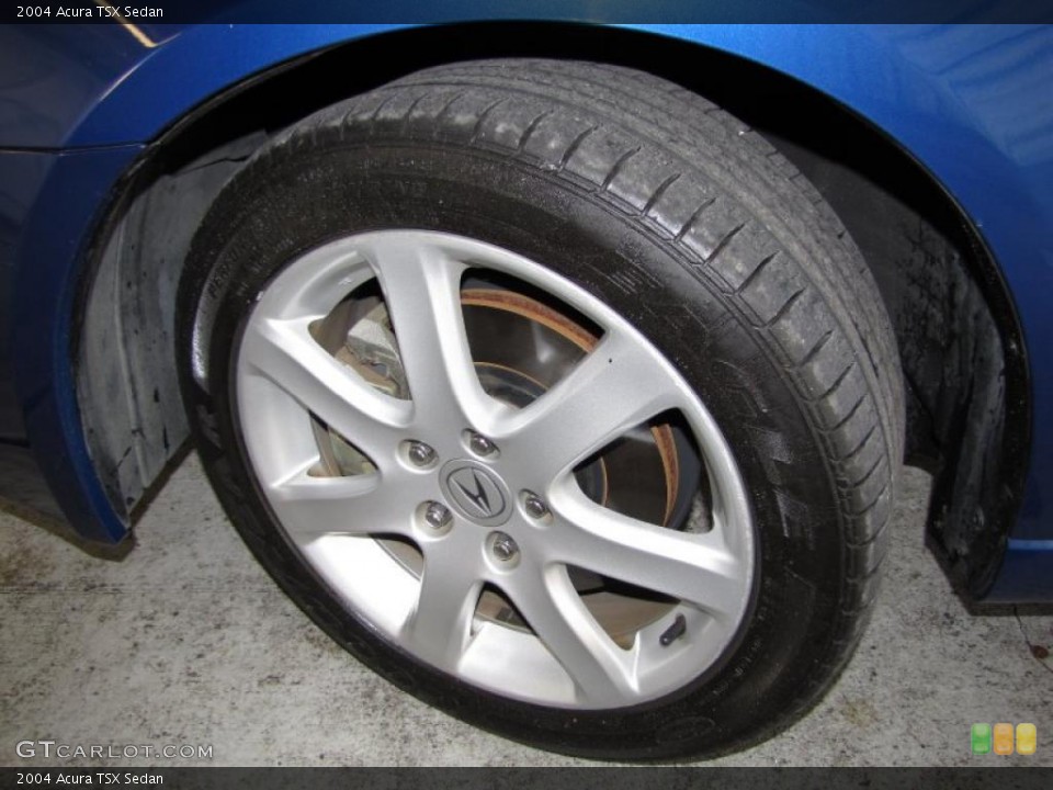 2004 Acura TSX Sedan Wheel and Tire Photo #41513273
