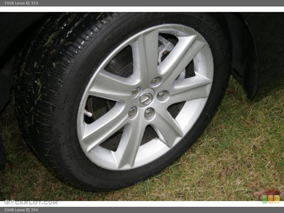 2008 Lexus ES 350 Wheel and Tire Photo #41527701