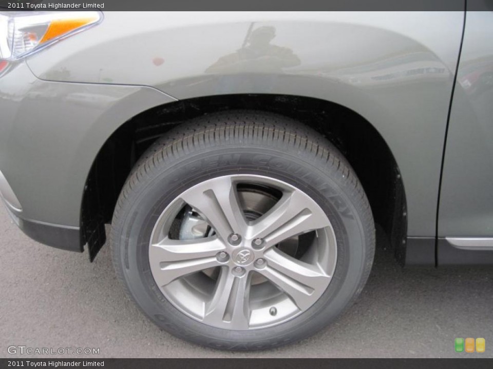 2011 Toyota Highlander Limited Wheel and Tire Photo #41528733