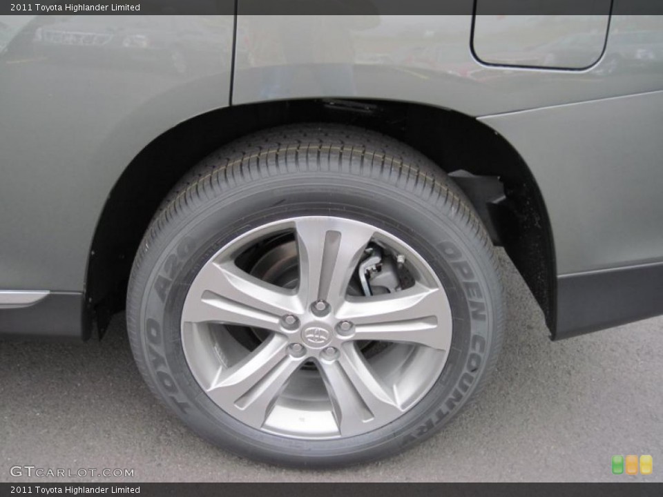 2011 Toyota Highlander Limited Wheel and Tire Photo #41528749
